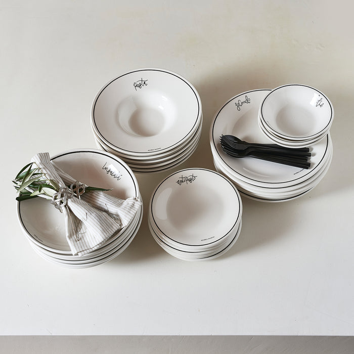 Riviera Maison RM Identity Napkin 2 pieces -  45.0x45.0x1.0 cm