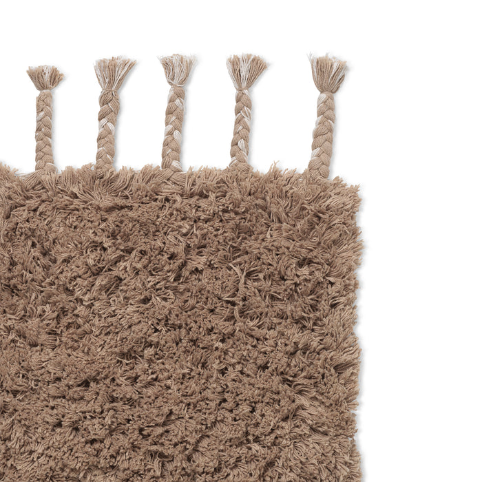 Ferm Living Amass Long Pile Vloerkleed - White Pepper