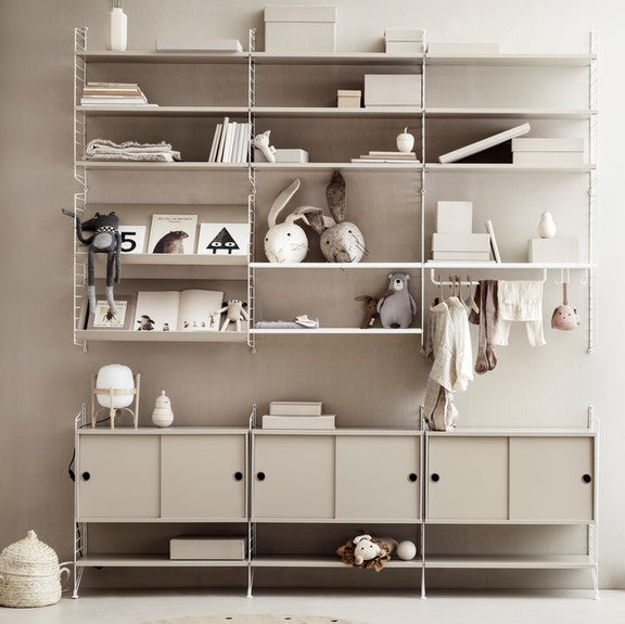 String Vloerpaneel 200 x 30 cm Set van 2