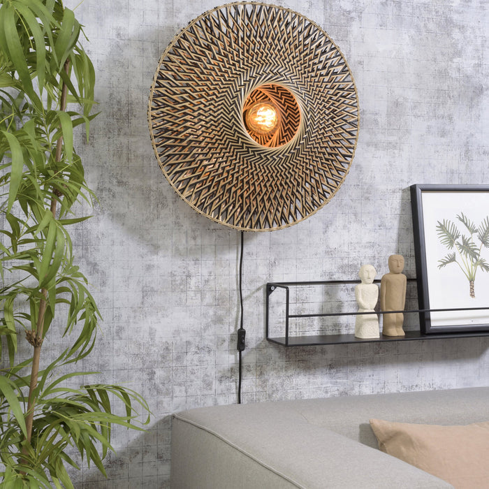 GOOD&MOJO Bali Wandlamp M - Ø 60 cm