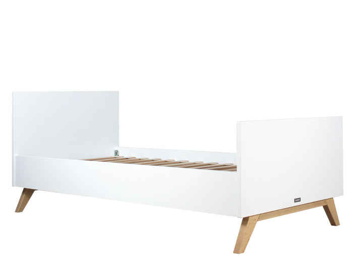 Bopita Lynn bed 90x200 - Wit|Naturel
