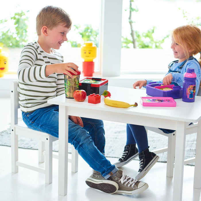 LEGO - Opbergbox Brick 1 Rond, Rood - LEGO