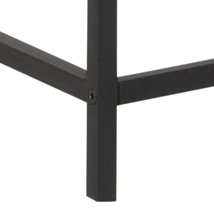 by fonQ  Jaxon Vitrinekast 185,6 x 77 cm - Zwart