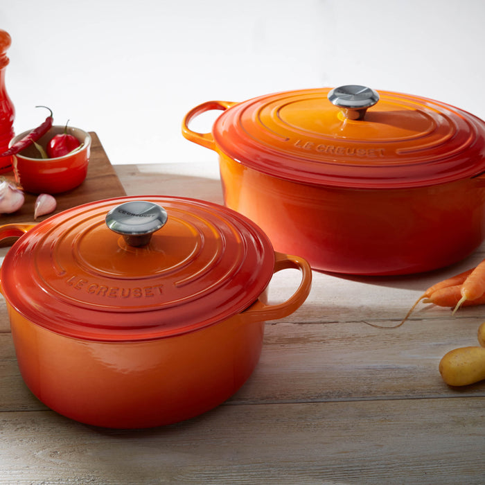 Le Creuset Signature Braadpan Ø 26 cm - Oranjerood