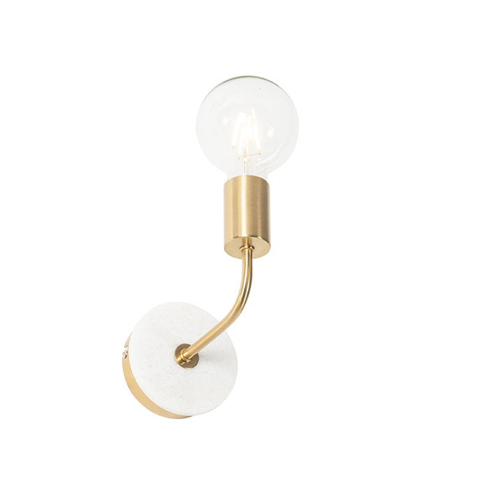 QAZQA Wandlamp kaso - Wit - Klassiek | Antiek - L 10cm