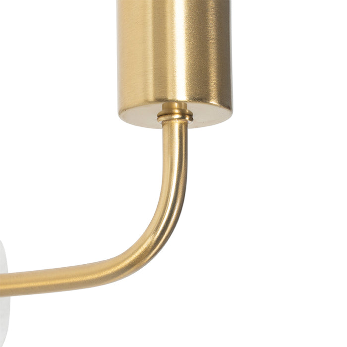 QAZQA Wandlamp kaso - Wit - Klassiek | Antiek - L 10cm