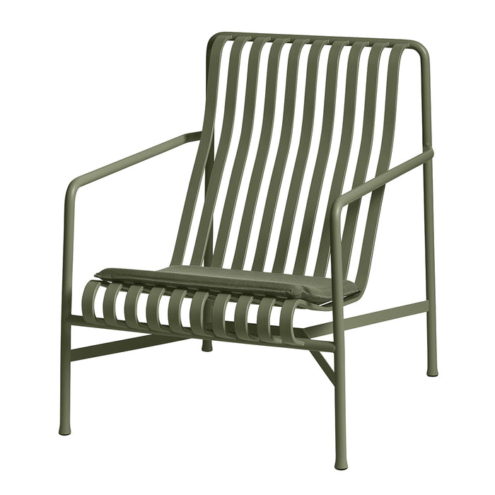 HAY Palissade Seat Zitkussen voor Lounge Chair High & Low - Olijfgroen