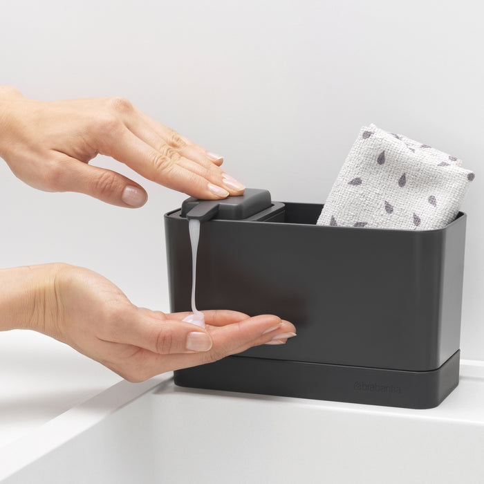 Brabantia Sink Side Aanrechtorganiser + Zeepdispenser