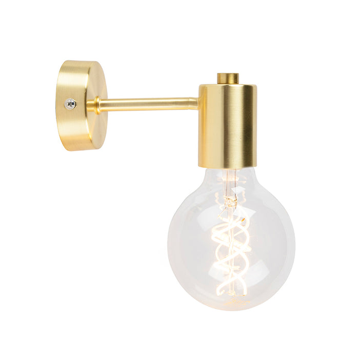 QAZQA Smart Art Deco wandlamp goud incl. G95 WiFi lichtbron - Facil
