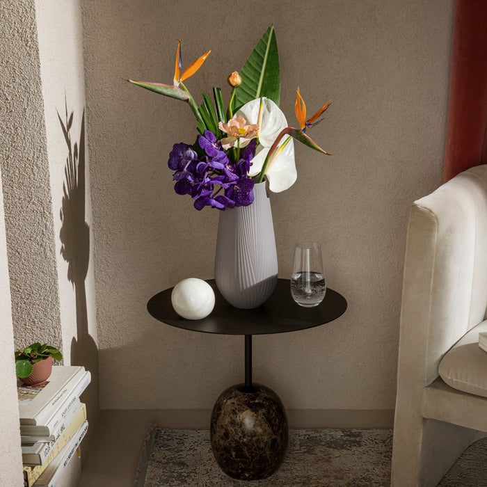 Wedgwood Folia Jasper Vaas - Taupe