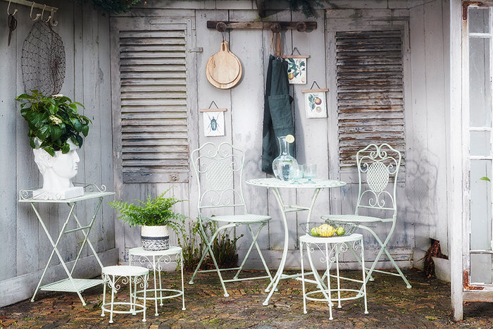 Mica Decorations Provence Inklapbare Bistrostoel Lichtgroen