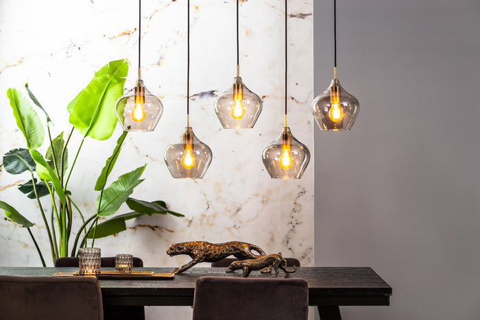 Light & Living - Hanglamp RAKEL - 104x20x120cm - Brons