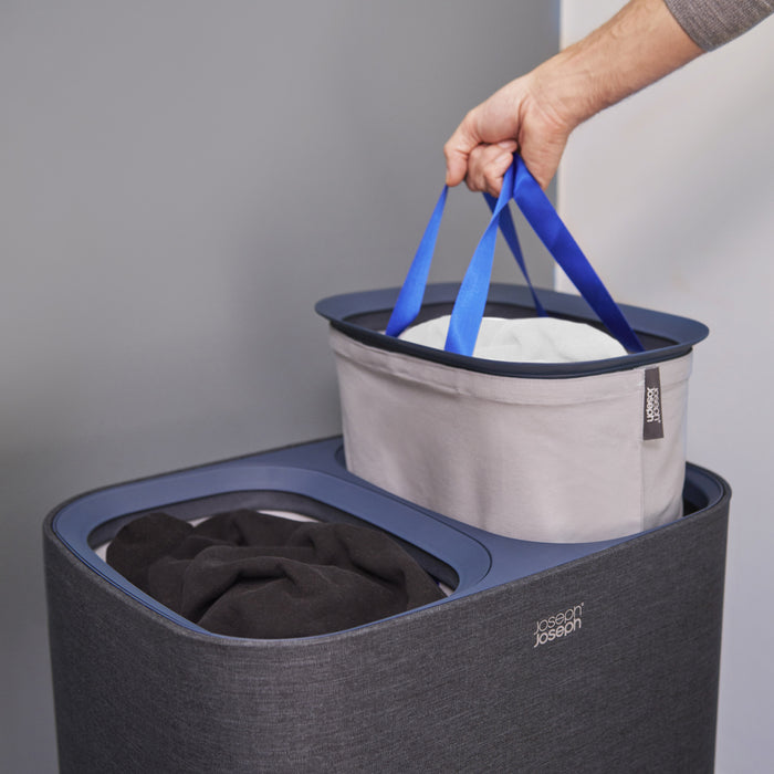 Joseph Joseph Tota Duo Wasmand 90 L - Carbon Black