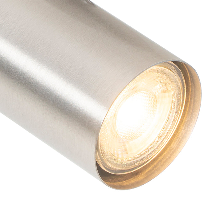 QAZQA Moderne spot staal verstelbaar - Jeana