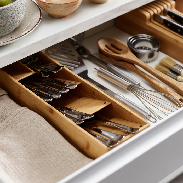 Joseph Joseph DrawerStore Bamboe Bestek Organiser