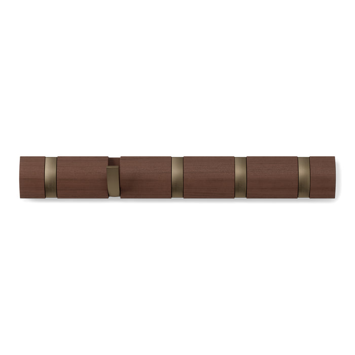 Umbra Kapstok Flip Hook 5 - Walnoot