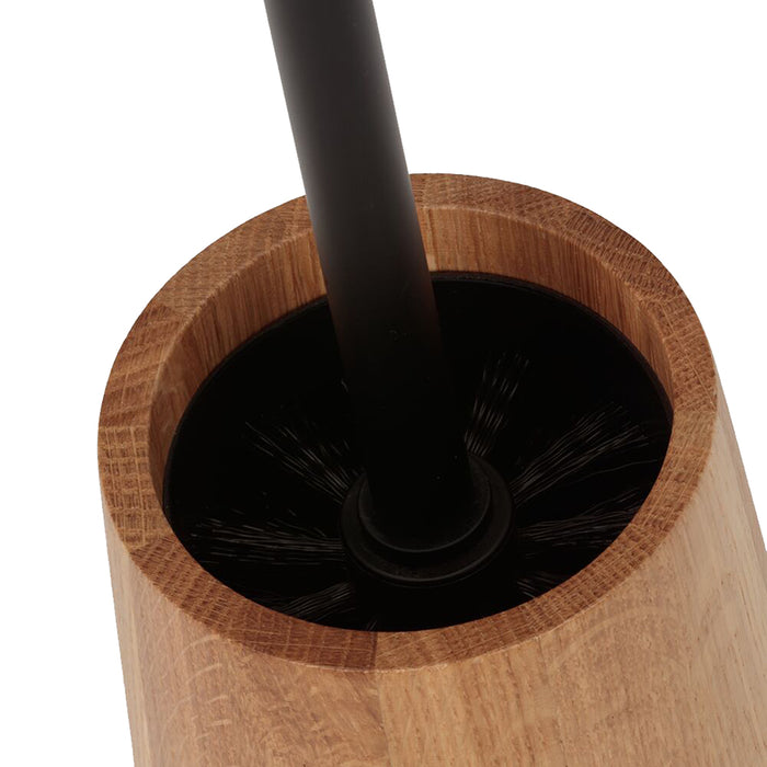 Sealskin Earth Toiletborstel met Houder Vrijstaand Eiken