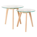 by fonQ Klara Bijzettafel - Set van 2
