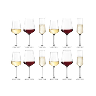 Leonardo Puccini Wijnglazenset 12-delig