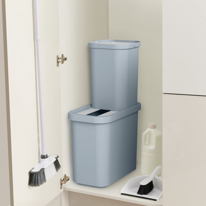 Joseph Joseph GoRecycle Afvalemmer Set 46 Liter (14 + 32 Liter) - Blauw
