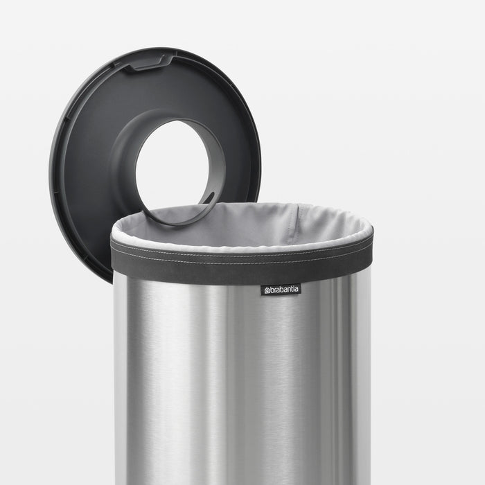 Brabantia Wasbox 35 L - Matt Steel / Dark Grey