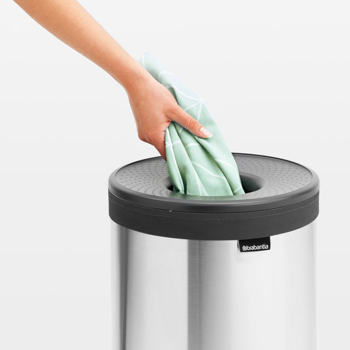 Brabantia Wasbox 35 L - Matt Steel / Dark Grey