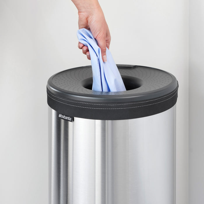 Brabantia Wasbox 35 L - Matt Steel / Dark Grey
