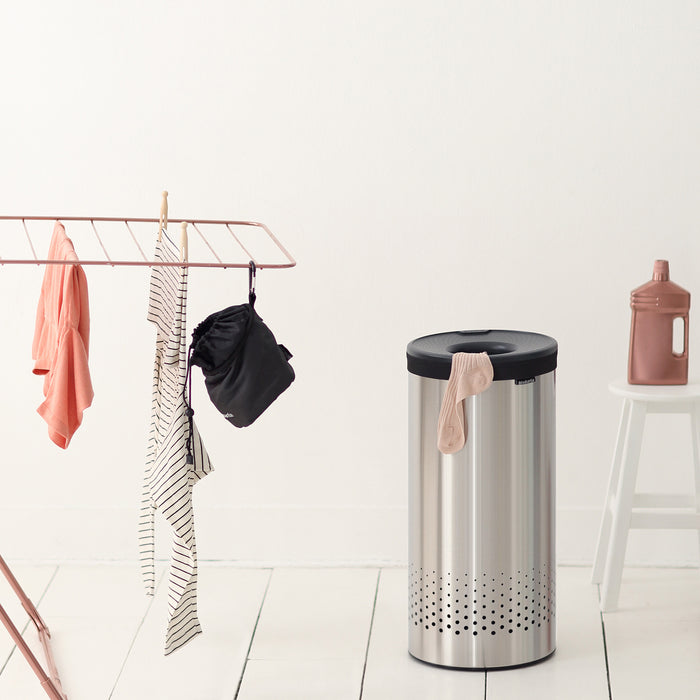 Brabantia Wasbox 35 L - Matt Steel / Dark Grey