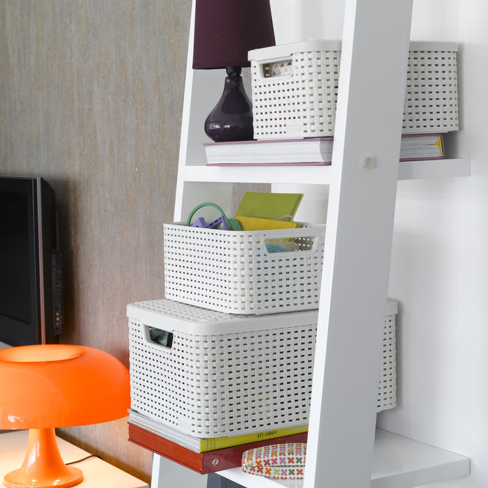 Curver Style Opbergmand S + M + L met Deksel - Set van 3