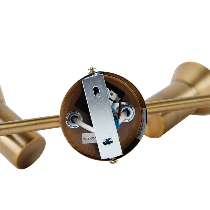 QAZQA Plafondspot brons draai- en kantelbaar - Karin 2