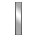 Spinder Design School Wandspiegel - H 160 x B 30 cm - Zwart