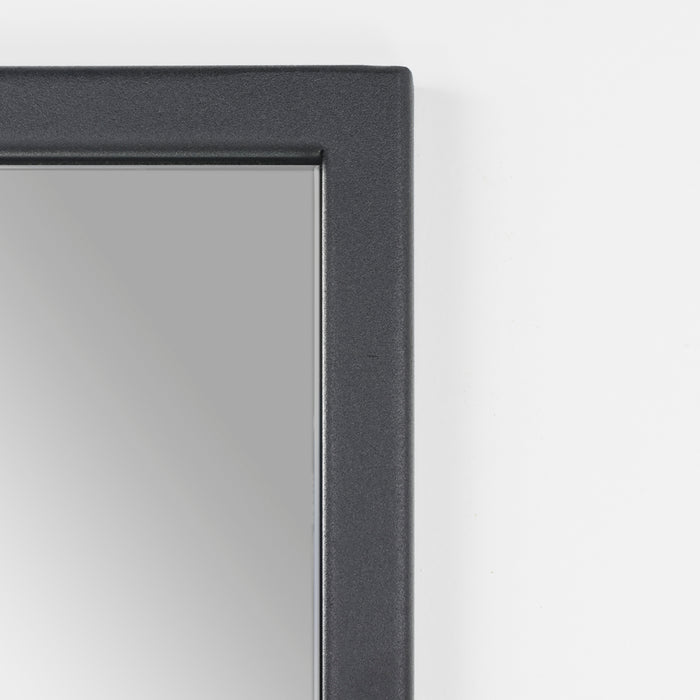 Spinder Design School Wandspiegel - H 160 x B 30 cm - Zwart