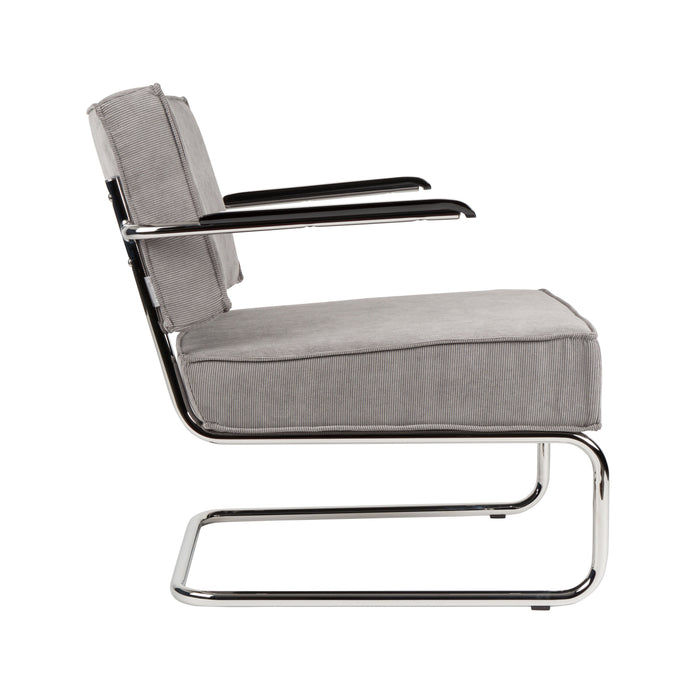 Zuiver Lounge Chair Ridge Rib Leuning