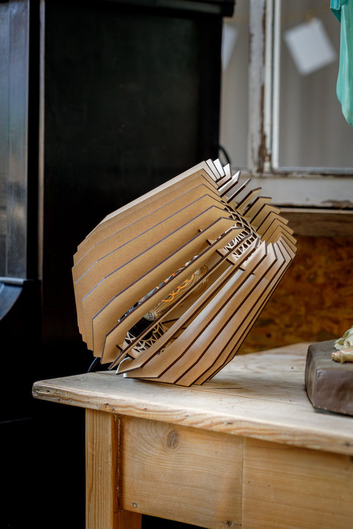 Blij Design Blij Design Corner Tafellamp Ø 24cm Naturel