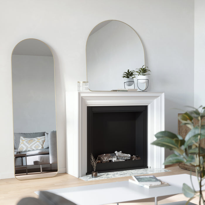 Umbra Hubba Arched Spiegel - Goud