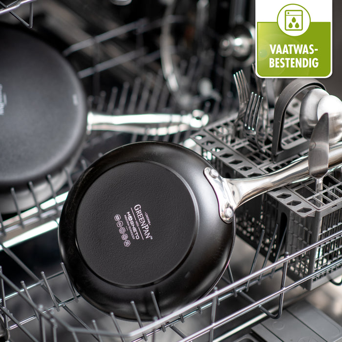 Greenpan Brussels Black Koekenpan Ø 30 cm