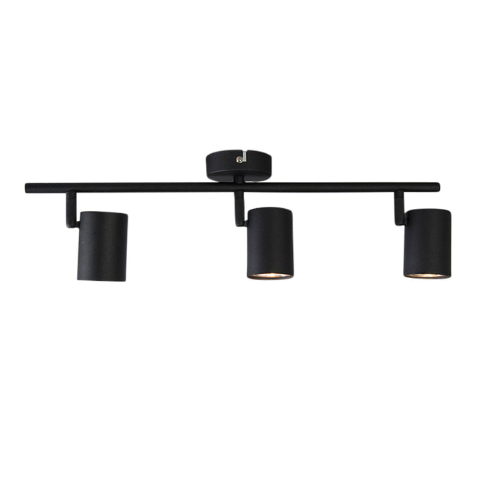 QAZQA Smart spots zwart kantelbaar incl. WiFi GU10 - Jeana 3