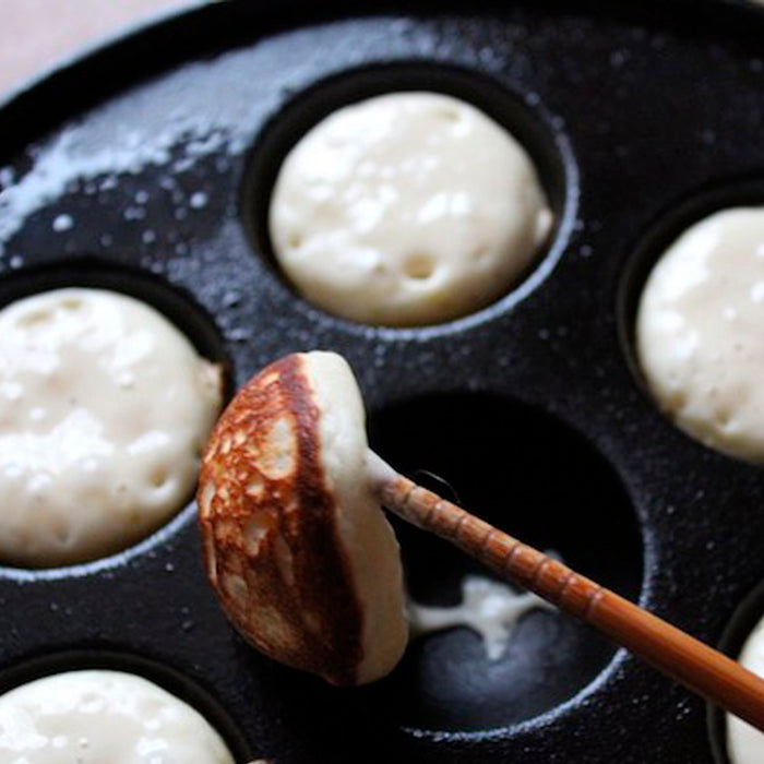 Krumble Poffertjespan rond