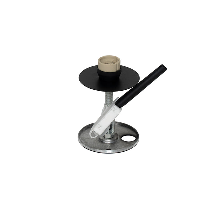 QAZQA Plafondlamp arre - Zwart - Design - D 80mm