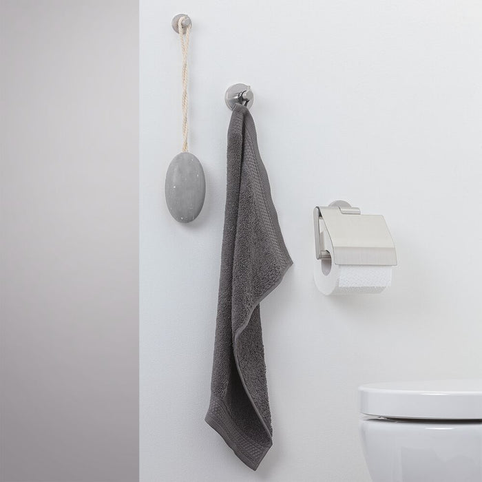 Tiger Boston Toiletrolhouder met Klep - RVS Geborsteld