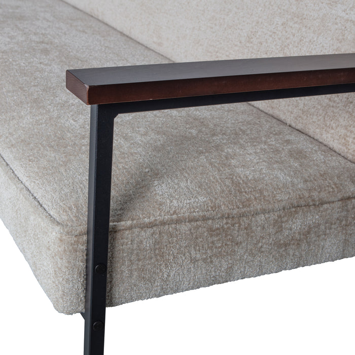 Woood Elizabeth Bankje - Naturel