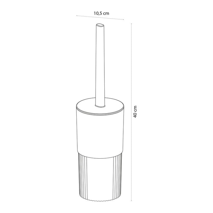 Sealskin Brave Toiletborstel met Houder Vrijstaand - Donkerroze