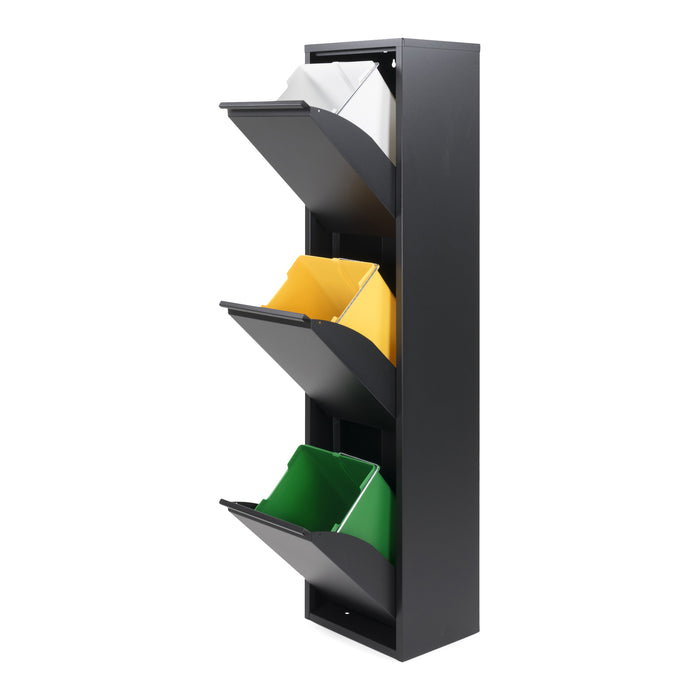 Spinder Design Gigi Afvalemmer 1,8L - Zwart
