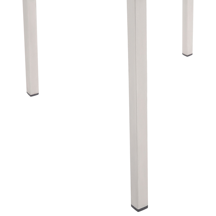 Beliani - GROSSETO - Tuinset voor 8 - Driedelig - Zwart - Graniet