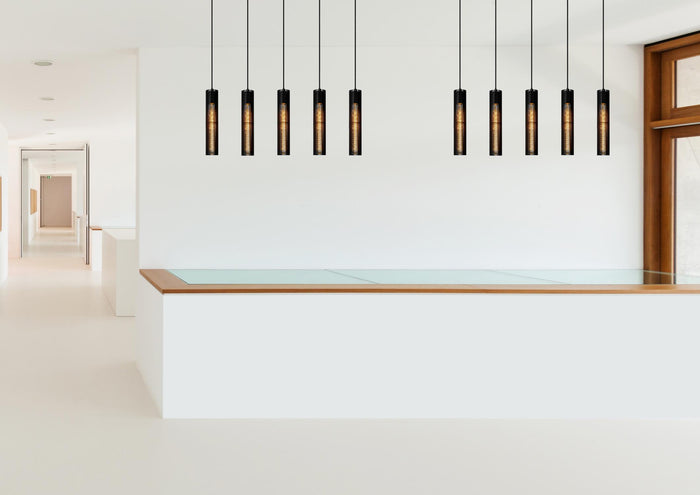 Lucide LIONEL Hanglamp - Zwart