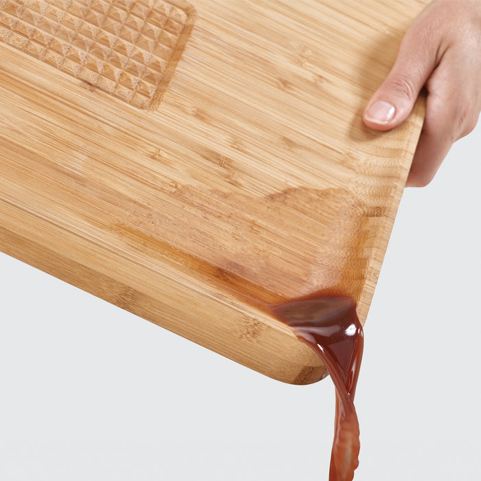 Joseph Joseph Cut & Carve Snijplank - Bamboo