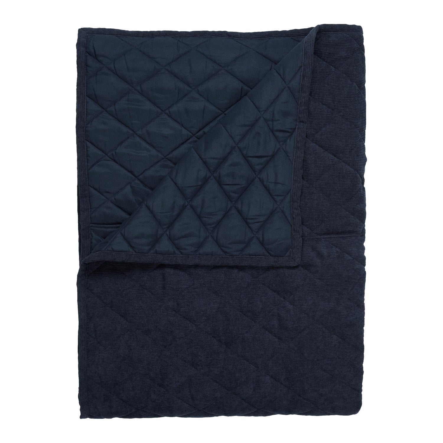 Essenza Billie Sprei 220 x 265 cm - Nachtblauw