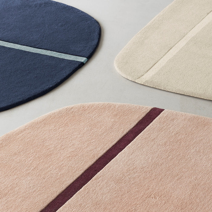 Normann Copenhagen Oona Vloerkleed 175 x 240 cm - Blauw