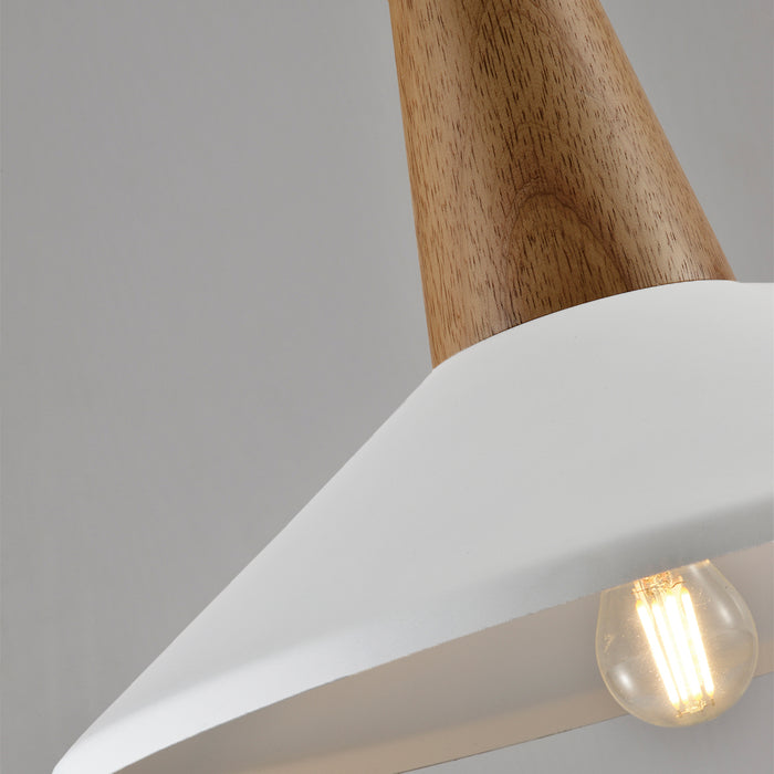 QUVIO Hanglamp rond wit - QUV5068L-WHITE