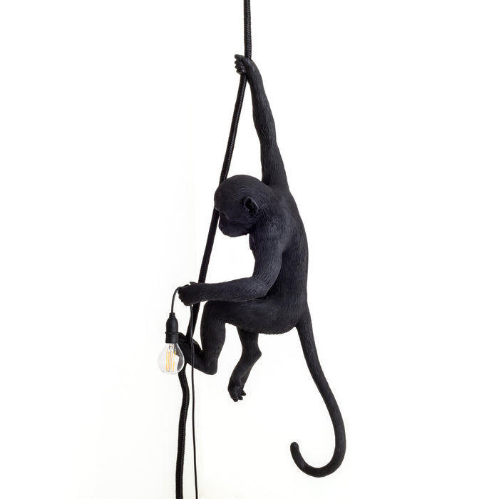 Seletti Monkey Outdoor Lampresin Aan Touw